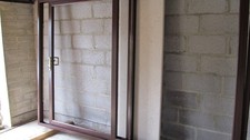 3 mtr. Second hand,  patio door. Mahogany effect uP.V.C double glazed.