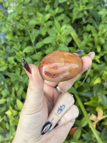 Carnelian large tumble stone - tumble,