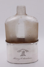 Victorian Silver Hip Flask Cup