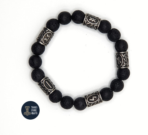 Viking bracelet lava - viking,