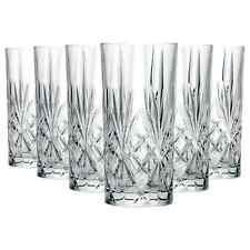 G-HORSE 280ml Crystal/Timeless Highball Glasses Glass Drinking Tumblers Set