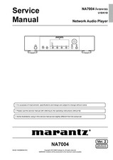 Service manual for Marantz NA
