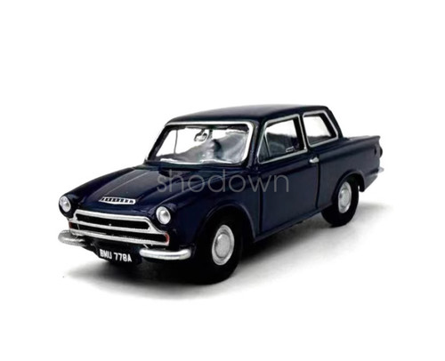 Scale blue ford cortina - ford,