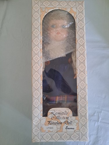 Vintage porcelain doll - porcelain,