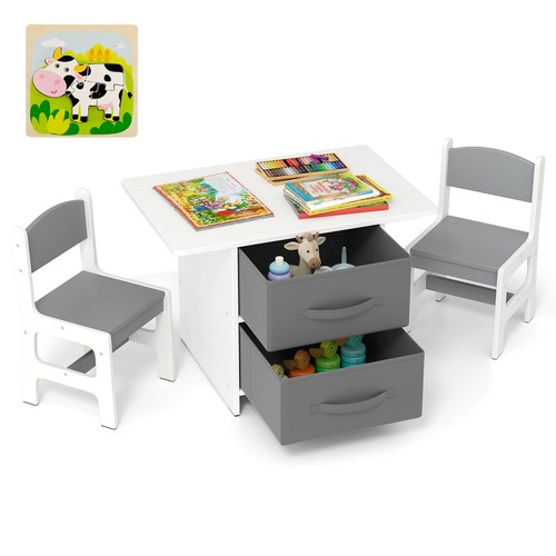 Costway Kids Art Play Wood