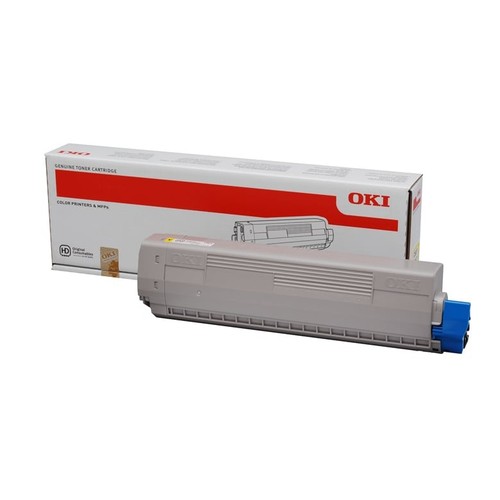 Genuine oki yellow toner - genuine,