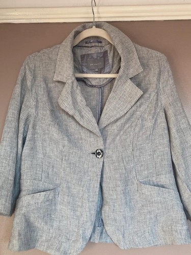 Grey stripe colton - stripe, jacket