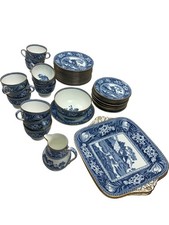Vintage Wedgwood Blue White