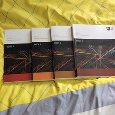 MST124 Open University set of Books Essential mathematics 1 book A-D