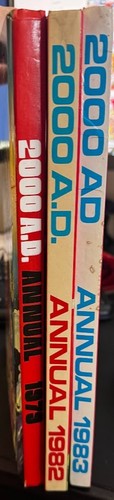 2000ad annuals 1979 1982 - x, annuals,