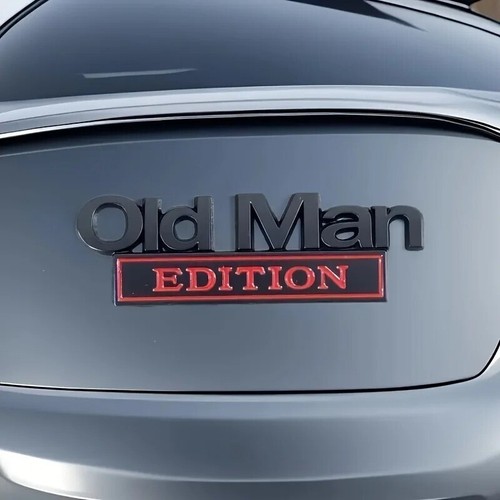New old man - edition, nameplate