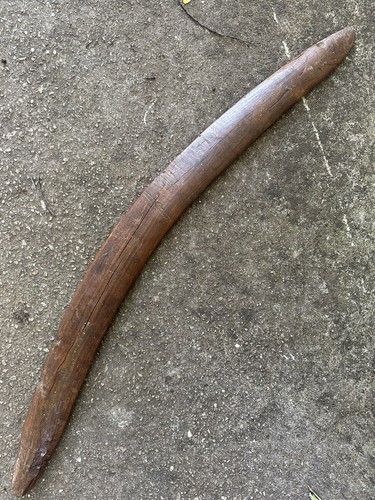Antique aboriginal boomerang - antique,
