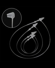 500 Loop Lock Plastic Security Tags Tie Manual Tagging Nylon Fasteners