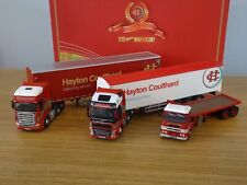 OXFORD HAYTON COULTHARD SCANIA VOLVO ERF CENTENARY TRUCK MODEL SET 76SET45 1:76