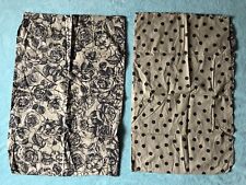 Reversible Floral Or Spot Pillow Case Pair