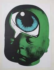 Paul Insect 2013 Babyhead Paste-Up Print DFace Invader Obey Fairey