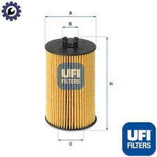 OIL FILTER 25.012.00 FOR VAUXHALL TIGRA/TwinTop CORSA/Mk/III/VAN CORSAVAN 1.0L