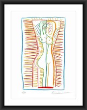Picasso, Lithograph, Limited Edition,  from Standing Woman II, 1946