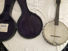 Antique Bruno Mandolin Banjo
