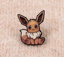 Pokemon Eevee Enamel Pin Badge
