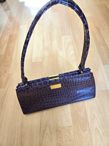 Edina ronay purple leather - edina,