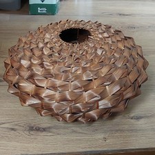 Hand Woven Bamboo Pendant