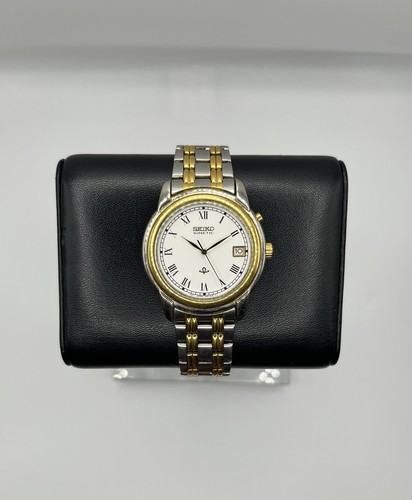 Seiko kinetic 3009 - two, tone