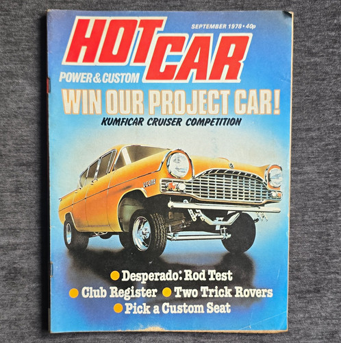 Hot car magazine - car, september