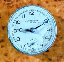 Swiss J W Benson Cyma 032B 15j