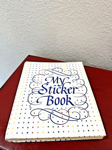 Vintage sticker book - sticker,
