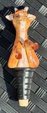 Billy Goat Wine Saver/Bottle Stopper Hand Painted  **END OF LINE**