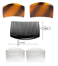 2 x French Pleat Twist Side