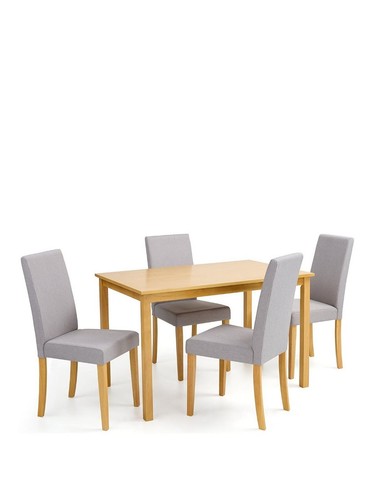 Primo 120cm dining table 4 - 120cm, &
