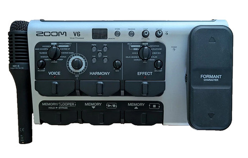 Zoom vocal processor with - vocal,