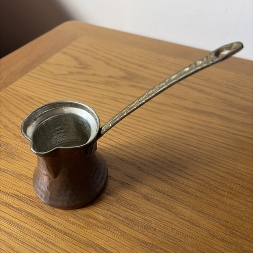 Copper turkish coffee pot - turkish,