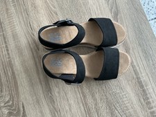  Skechers Bobs Desert Kiss Adobe Princess Sandals Size UK 6.5. Black 