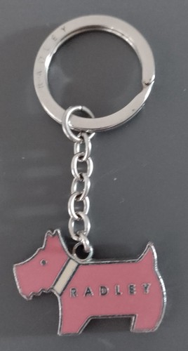Radley pink enamel dog - , with