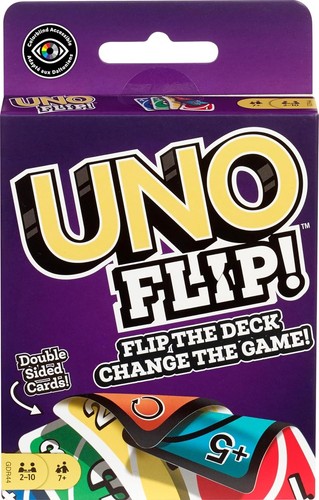 Mattel games uno flip - games,