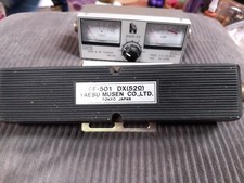 YAESU MUSEN FF-501 (52 OHM) LOW PASS FILTER + FREE SWR POWER METER GOOD QUALITY 
