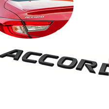 Black Trunk Letter Car Name