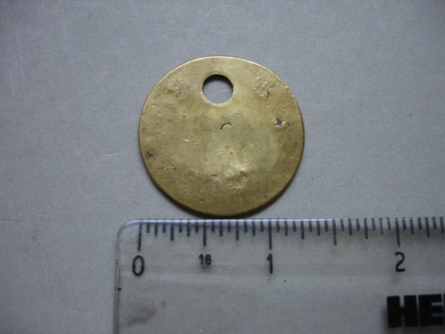Sherwin brass mine token - sherwin,