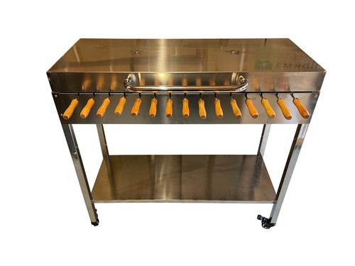 Large charcoal stainless - charcoal,