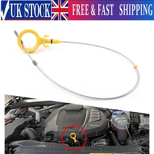 Engine oil dipstick - engine, audi