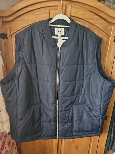 Mens navy body warmer gilet - mens,