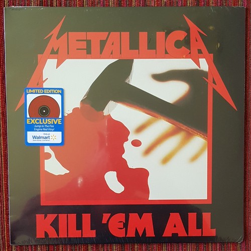 Metallica kill em - metallica, red