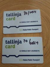 malta tallinja card for public