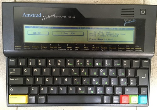 Amstrad nc100 notepad personal - amstrad,