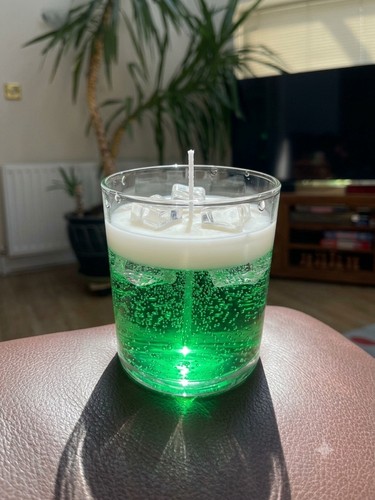 Mojito cocktail candle - mojito,