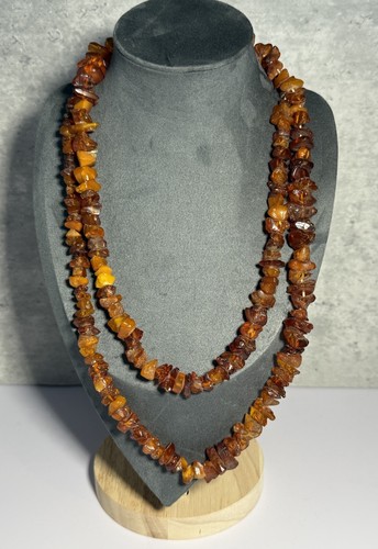 Long vintage necklace genuine - long,
