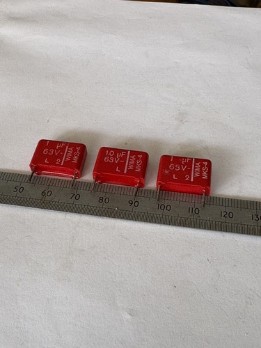 3off wima 0uf - 100v, 63v